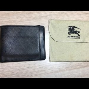 BURBERRY  Men’s Check Plaid Wallet/Bifold